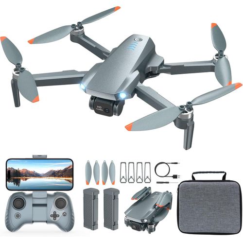 FPV Drone con cámara 1080P HD - Cuadricóptero RC plegable para adultos ...