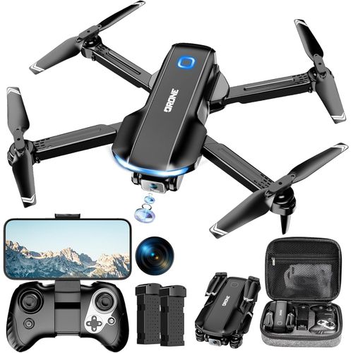 Dron con cámara 1080P HD FPV Drone plegable para adultos y ...