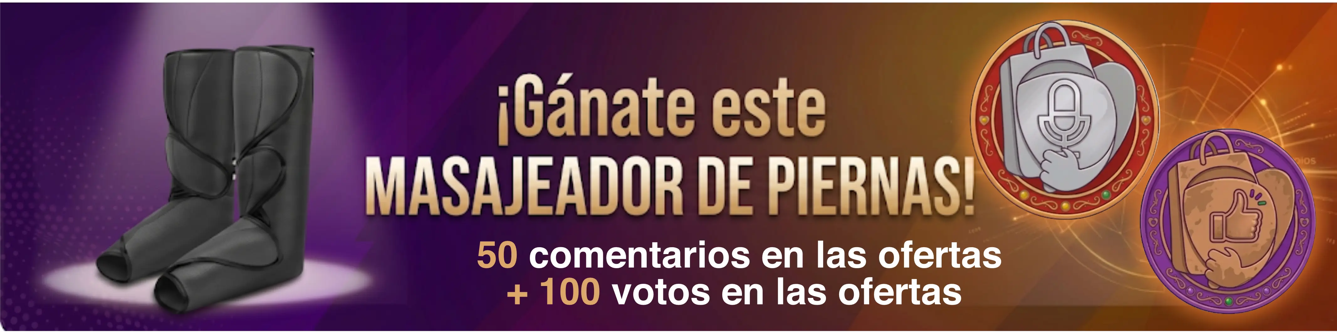Masajeador de piernas