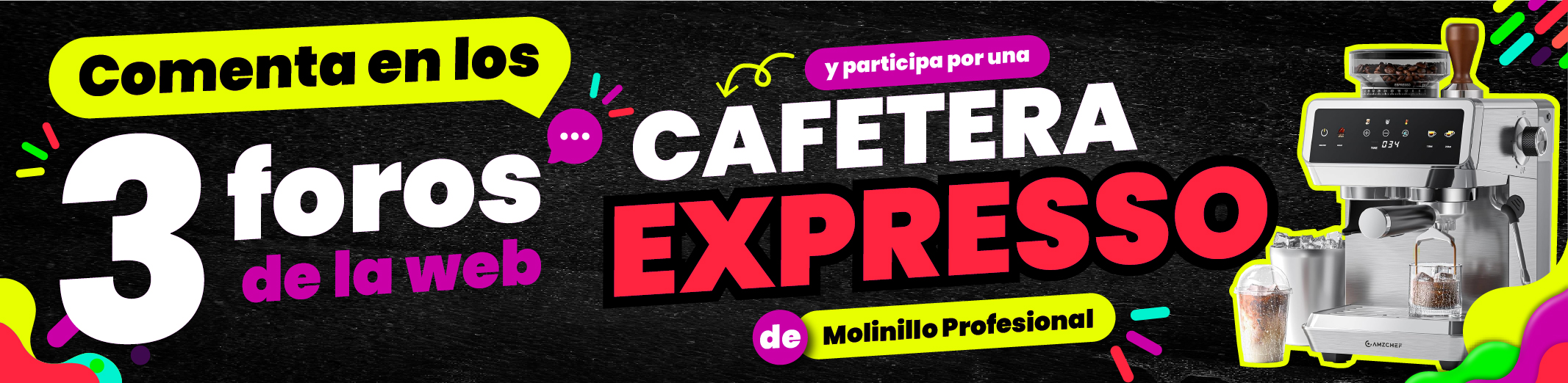 Comenta 3 foros