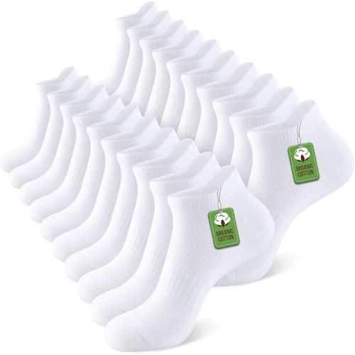 Pack 10 Pares Calcetines Tobilleros Mujer Algodón