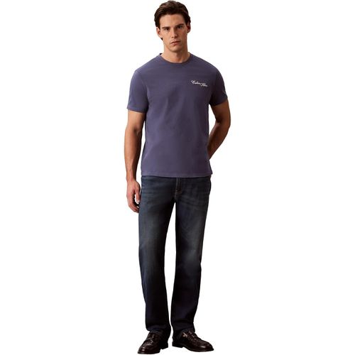 Calvin Klein pantalones de mezclilla rectos elásticos para hombre, 36 x 32