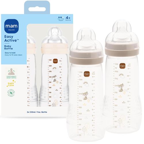 Pack 2 Biberones Easy Active 325 ml Flujo Rápido