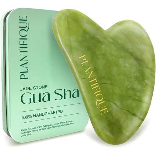 PLANTIFIQUE Gua Sha Herramientas faciales de masaje y Escultor de línea de mandíbula
