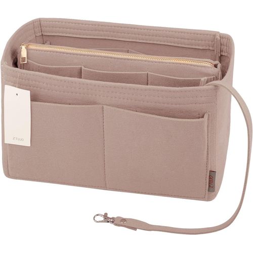 Organizador de Bolso de bolsa de fieltro con cremallera de metal