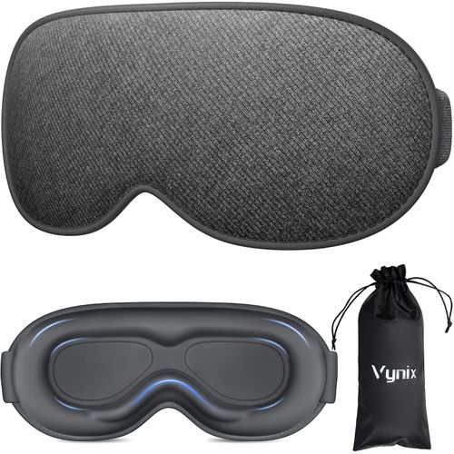 Antifaz para dormir para hombres y mujeres - Máscaras para los ojos 100% opacas