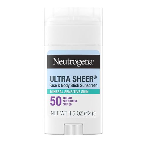 Protector Neutrogena solar mineral en barra para piel sensible