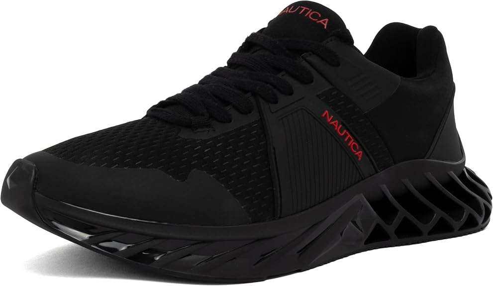 Nautica - Zapatillas deportivas casual para hombre, ligeras, con cordones, para caminar