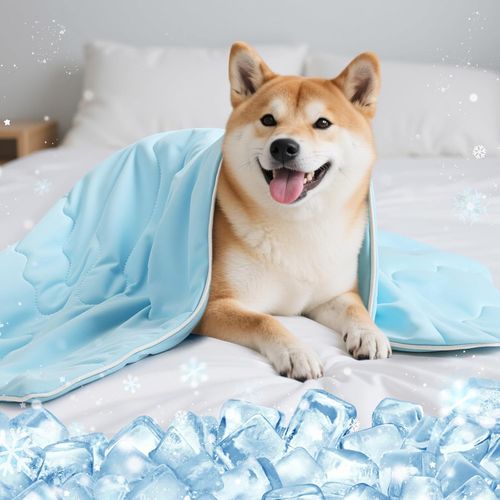 Manta refrescante de alta calidad para perros, manta refrescante lavable