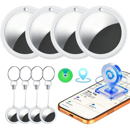 Paquete de 4 rastreadores inteligentes Bluetooth para iPhone (solo iOS)