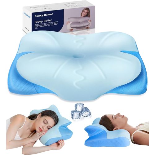 Almohada cervical ergonómica de espuma viscoelástica