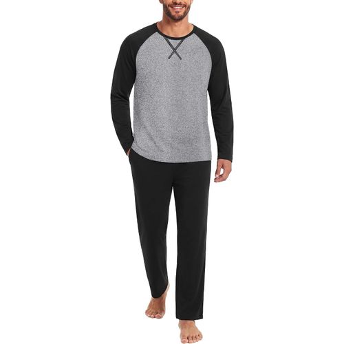 Conjunto de pijama de manga larga para hombre
