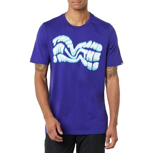 Camiseta adidas estampada Summer Heat Verbiage para hombre