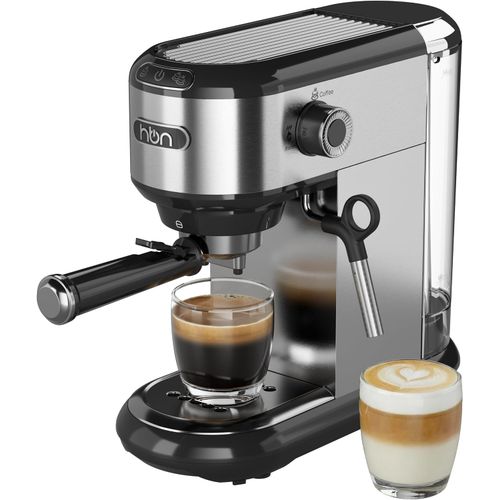 Cafetera espresso de 20 bar con espumador de leche y 1450 W