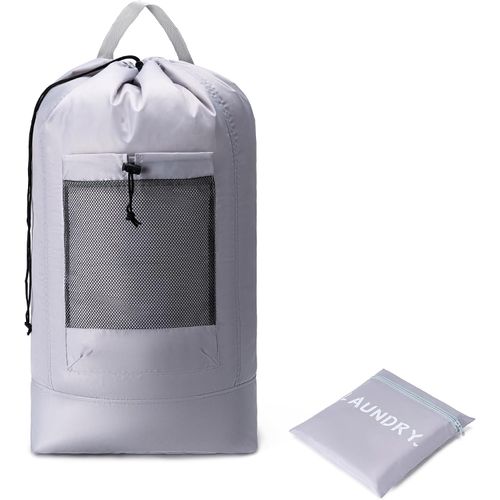 Mochila bolsa de lavandería grande y plegable de 2–3 cargas