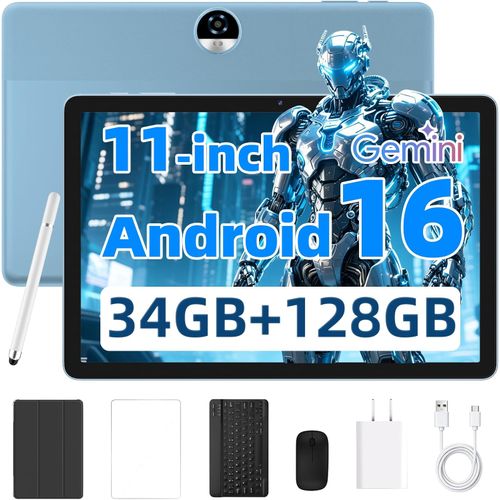 Tableta Android de 11 pulgadas con teclado y accesorios