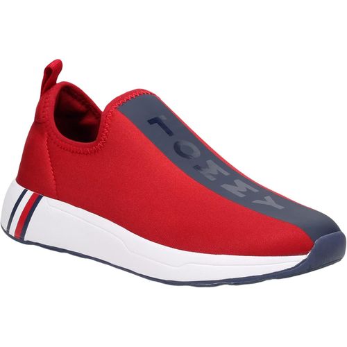 Tommy Hilfiger - Zapatillas deportivas Arizel para mujer, Rojo