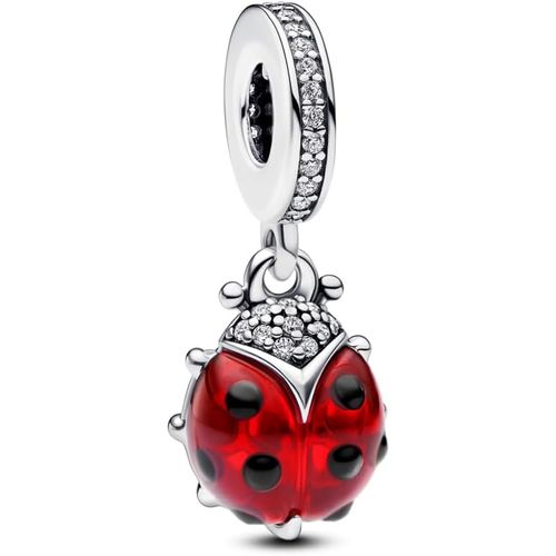 Pandora Dije Colgante de Mariquita Roja