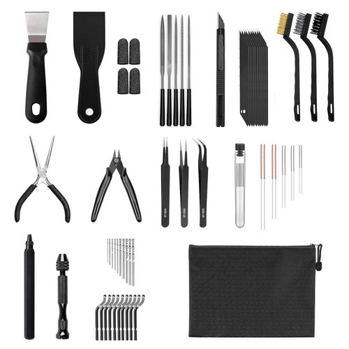 Kit de herramientas para impresión 3D, 63 piezas