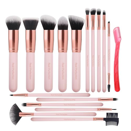 Real Perfection Juego de 16 brochas de maquillaje