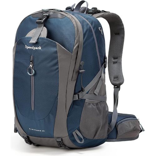 Mochila de senderismo de 40 L con cubierta para lluvia