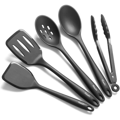 Juego de 5 utensilios de cocina de silicona