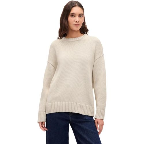 Gap Suéter holgado de algodón estilo boyfriend para mujer