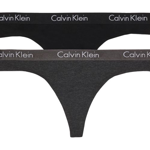 Calvin Klein Tanga de Algodón para Mujer Paquete de 3