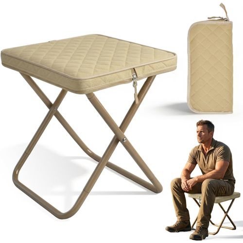aburete plegable tipo mochila, mini silla plegable, asiento de campamento