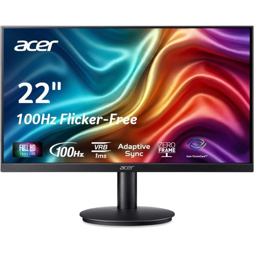 Acer KB220Q H2bi Monitor Full HD de 54,6 cm con frecuencia de 100 Hz