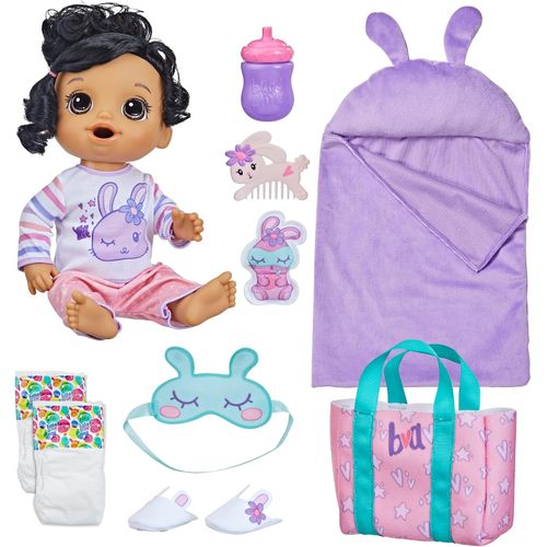 Baby Alive Bunny Sleepover Muñeca de 30,5 cm con accesorios