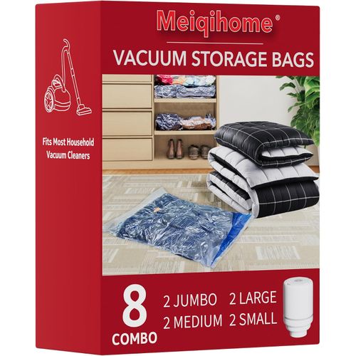 Bolsas de sellado al vacío para ropa con bomba