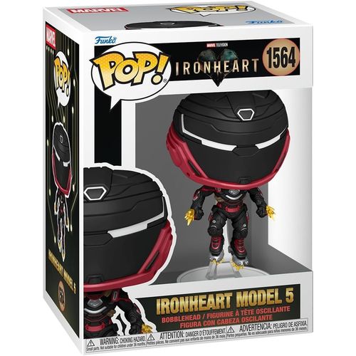 Funko Pop! Marvel Ironheart modelo 5, figura coleccionable de vinilo