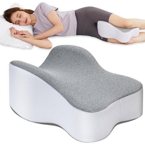Almohada de rodilla para dormir de lado, almohadas de pierna para ciática