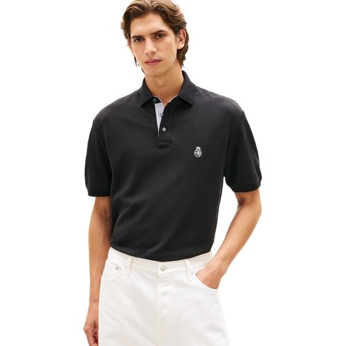 Tommy Hilfiger Camisa polo clásica de manga