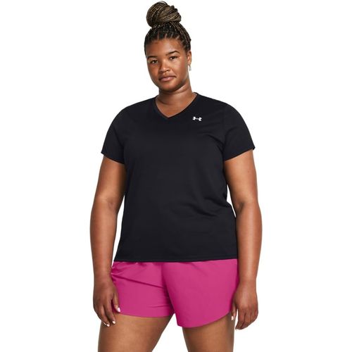 Under Armour Tech - Camiseta de manga corta con cuello en V para mujer