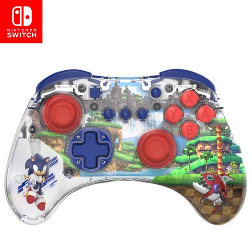 PDP REALMz Sonic Superstars Control inalámbrico con LED para Switch 2