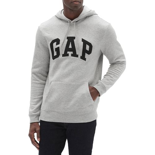 GAP Heritage Buzo para hombre con capucha, logo y bolsillo canguro
