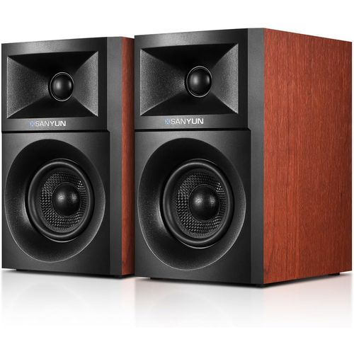 Altavoces de computadora de 60W -Woofer de fibra de carbono de 3" + BANCOLMARTES