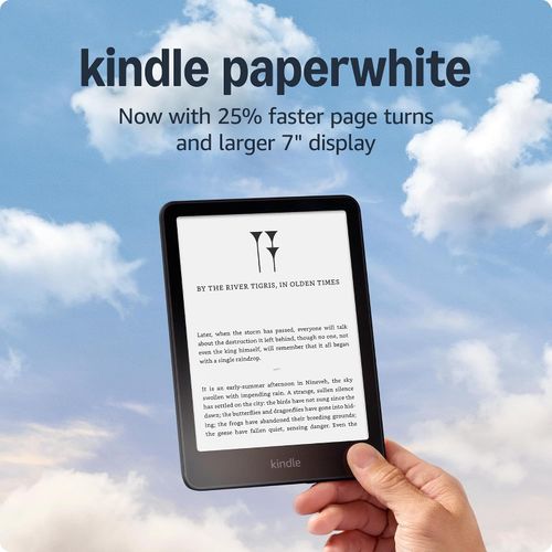Amazon Kindle Paperwhite 16 GB, pantalla antirreflejos de 17,8 cm
