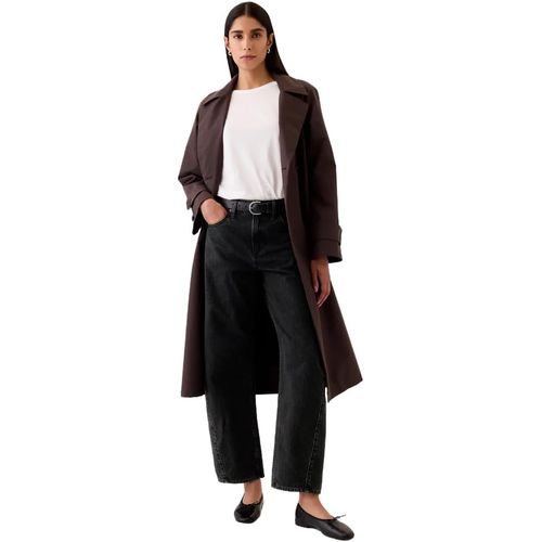 Jeans GAP de mezclilla de tiro alto para mujer