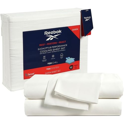 Reebok Juego de sábanas tamaño Twin de Tencel Eucalipto