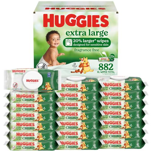 Huggies 882 Toallitas para bebé extra grandes