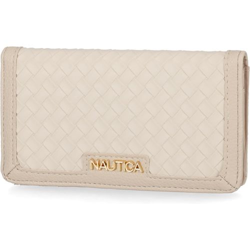 Nautica Seaside Cartera delgada RFID para mujer