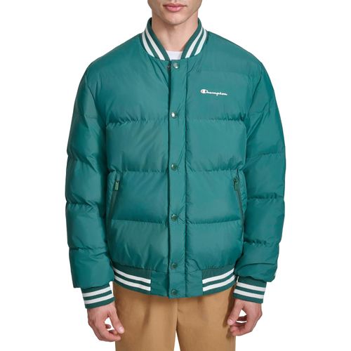 Champion Chaqueta acolchada Varsity Bomber para hombre