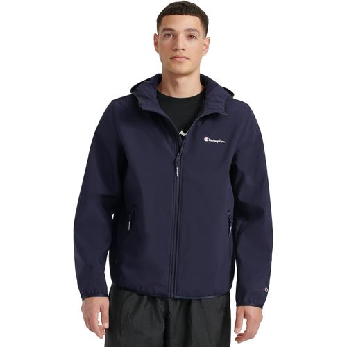 Champion Chaqueta Ligera Activa de Soft Shell para Hombre con Capucha