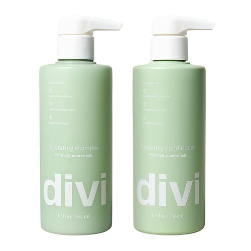 Divi Set de champú y acondicionador hidratante para cabello medio y grueso | 12 fl oz
