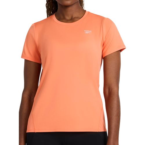 Camiseta Reebok de manga corta con cuello redondo para mujer