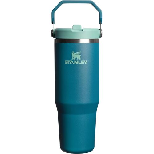 Stanley IceFlow 2.0 vaso térmico con pitillo, 887 ml, verde azulado