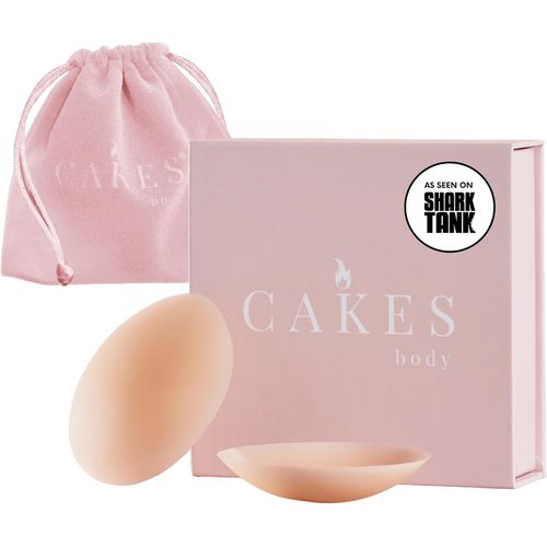 CAKES Body® Grippy, Cubiertas de pezones circulares (no adhesivas) para mujer